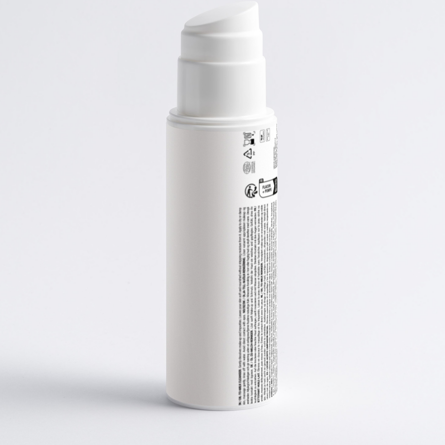 Nettoyant à base d'huile et de lait pour peaux sensibles