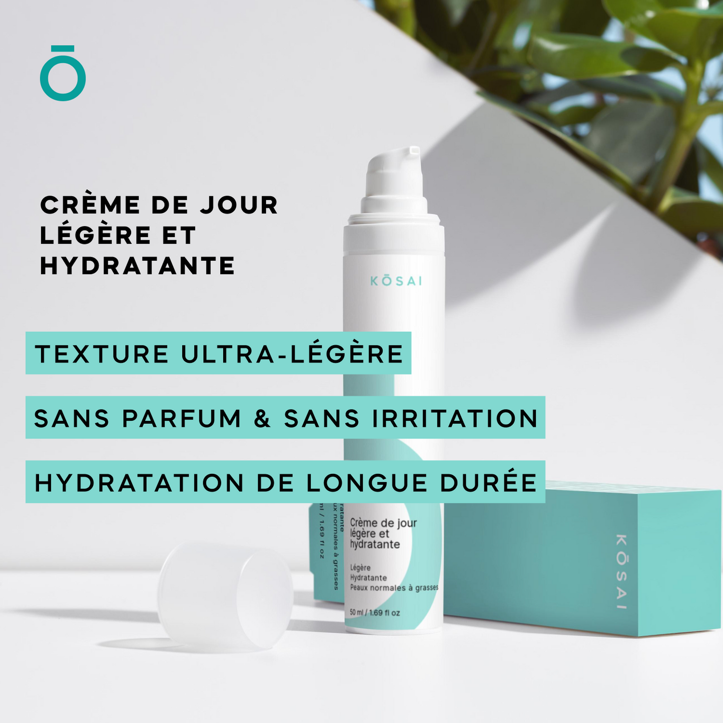 Crème de jour légère et hydratante