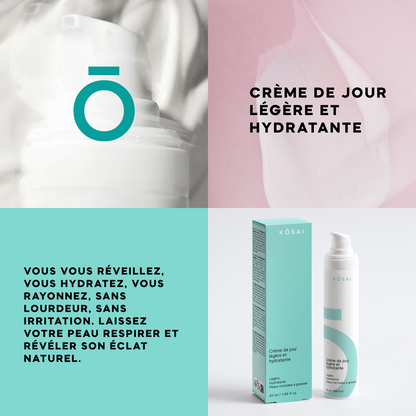 Crème de jour légère et hydratante