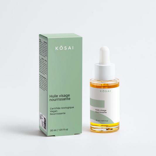 Huile visage nourrissante