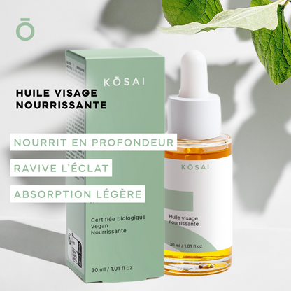 Huile visage nourrissante