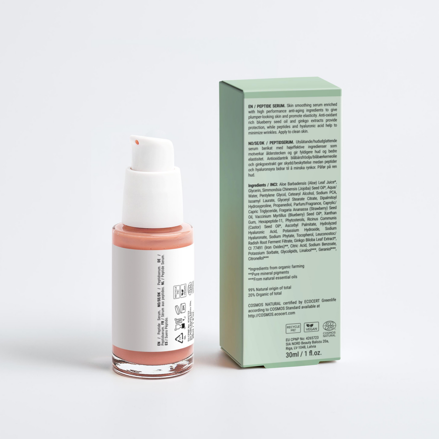 Sérum anti-âge aux peptides