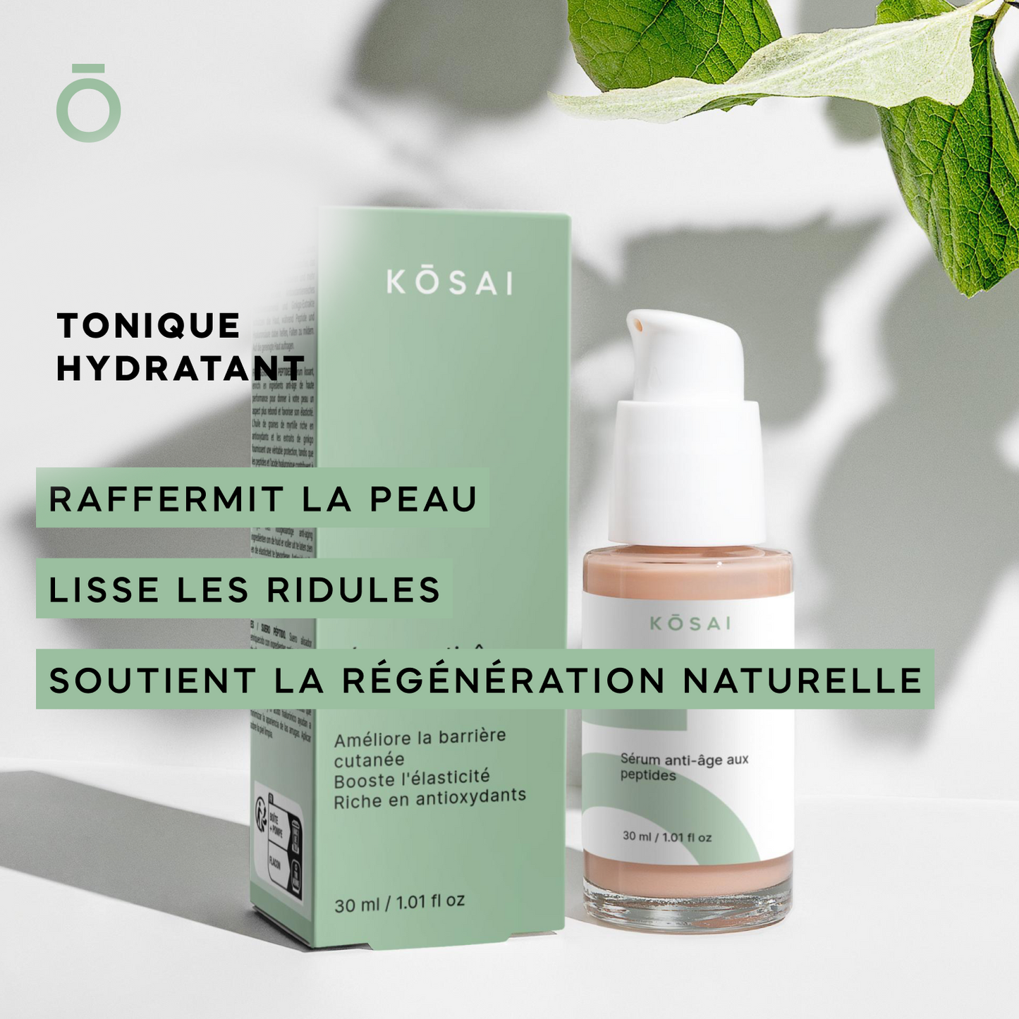 Sérum anti-âge aux peptides